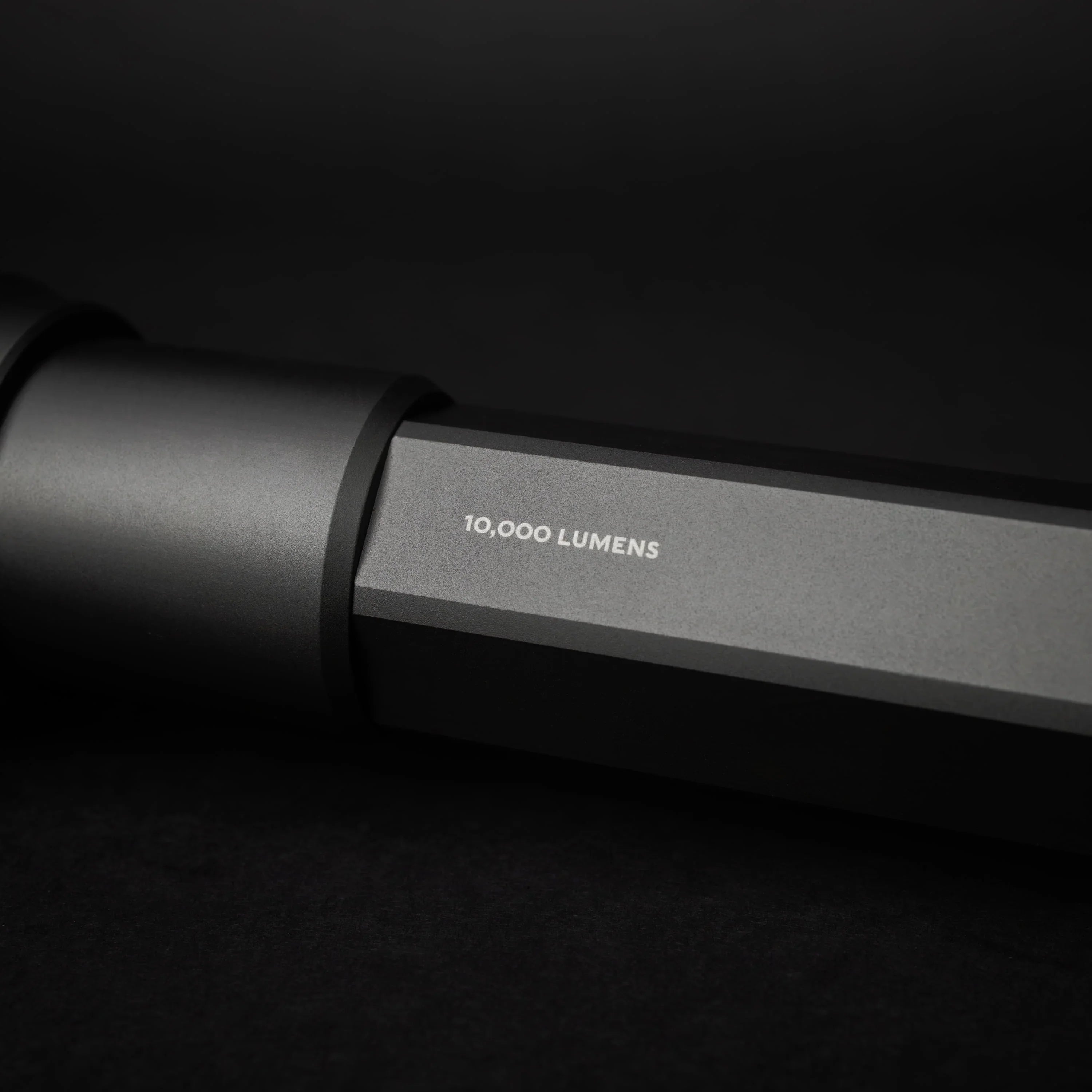 10,000 Lumen Rechargeable LED Flashlight with Power Bank, Waterproof for Camping