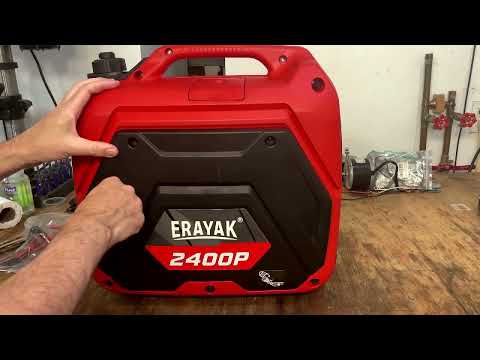 Erayak 2400W Inverter Generator - 20 Amp Portable Quiet Power For Home, Camping & RV