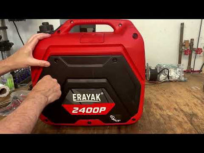 Erayak 2400 Watt Inverter Generator - Quiet, Portable | 2400P